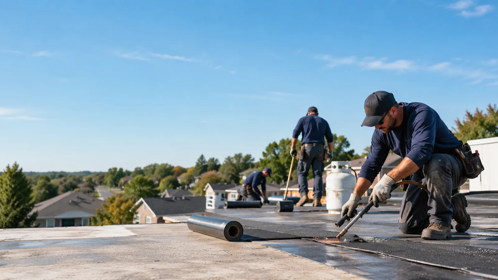 Flat Roof Leak Repair providers in Carman, IL